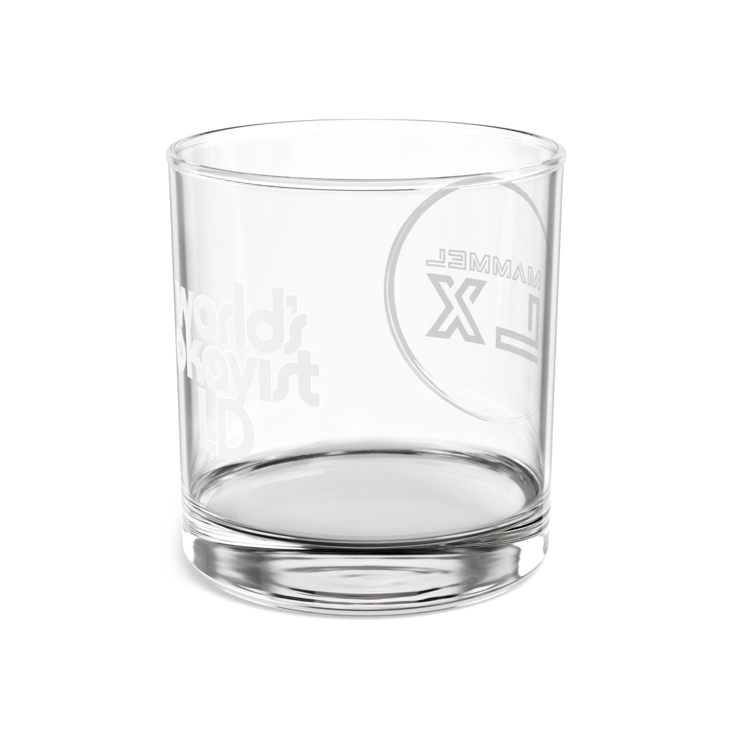 Engraved 10oz Rocks Glass — Classic Whiskey Tumbler