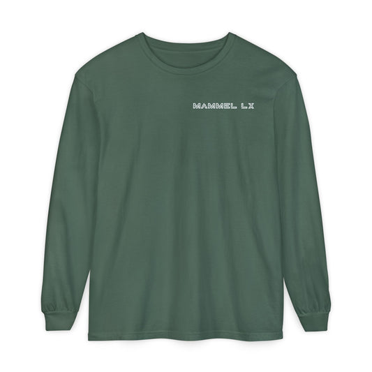 Unisex Garment-dyed Long Sleeve T-Shirt