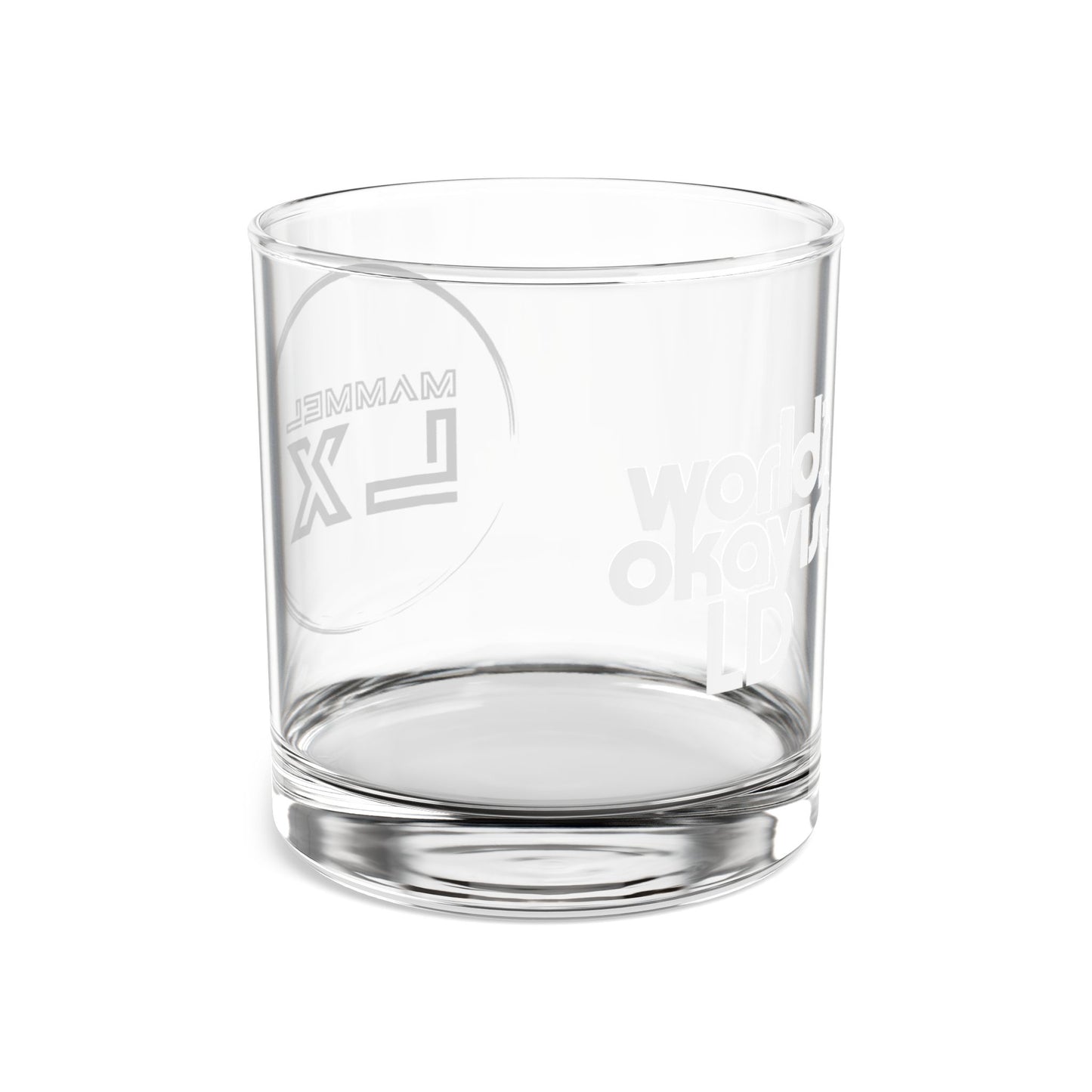 Engraved 10oz Rocks Glass — Classic Whiskey Tumbler