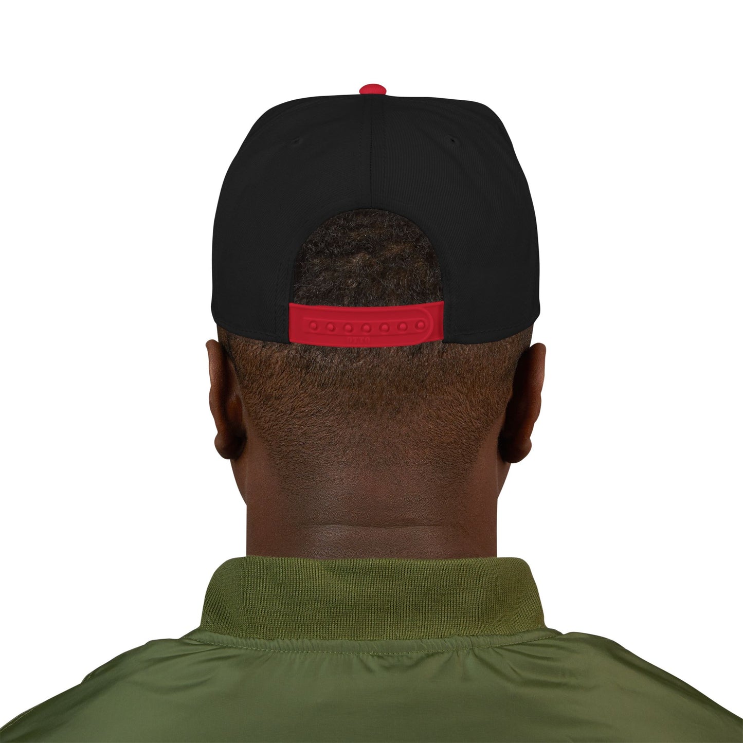 Embroidered Snapback Hat — Bold Script Streetwear Cap
